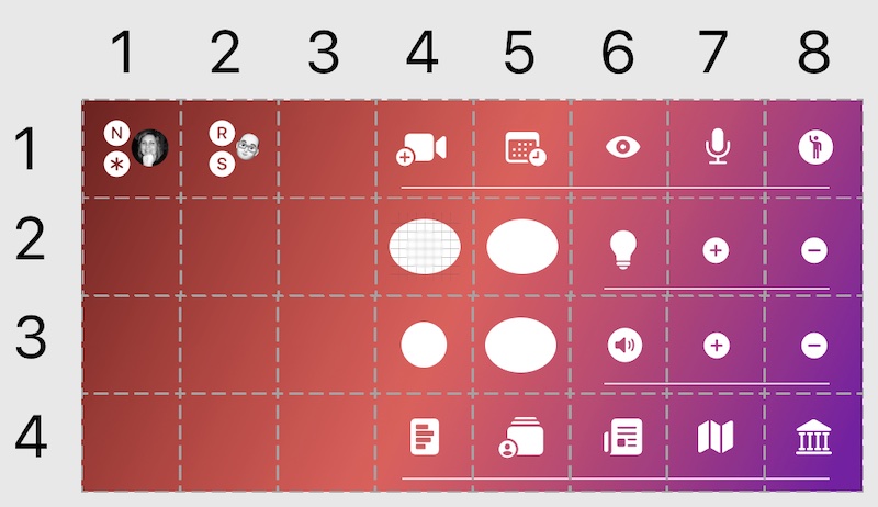 My in-progress Figma design, with coordinates.